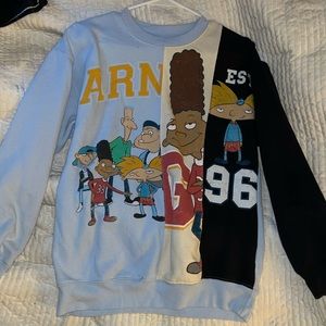 cartoon sweatshirt